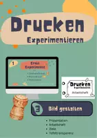 Vorschau - Unterrichtsreihen - Drucken - Experimentieren Unterrichtseinheit - Deckblatt
