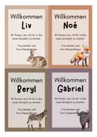 Vorschau - Bildkarten - Willkommenskarten fürs meue Schuljahr - Seite 2