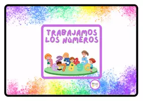 Vista previa - Refuerzo / NEE / Materiales de apoyo - TARJETAS CON NÚMEROS Y POLICUBOS - página 1
