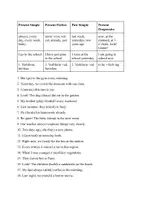 Vorschau - Arbeitsblätter - 4 Zeiten unterscheiden (Englisch) - Seite 1