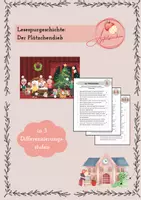 Vorschau - Arbeitsblätter - Der Plätzchendieb - Eine weihnachtliche Lesespurgeschichte - Deckblatt