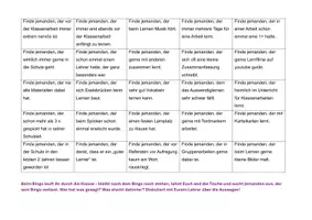 Vorschau - Arbeitsblätter - Sek I / Sek II Lernen lernen mit einem Bingo und der Kopfstandmethode - Seite 3