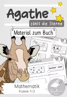 Vorschau - Arbeitsblätter - "Agathe zählt die Sterne" - Material zum Buch | Zahlenraum bis 10 - Deckblatt