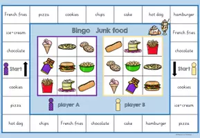 Vorschau - Spiele - Bingo Junk food/Fast Food - Seite 2