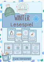 Vorschau - Spiele - Winter Lesespiel | Ich habe - wer hat? - Deckblatt