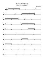 Vorschau - Arbeitsblätter - Klatschzettel mit Rhythmen im 6/8 Takt (Noten PDFs) - Seite 2