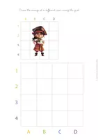 Vista previa - Unidades / Secuencias / Situaciones de Aprendizaje - Dibuja con cuadrícula PIRATAS INGLÉS Vol.1 - página 3