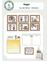 Vorschau - Stundenentwürfe - Unterrichtsstunde Hagar am Brunnen - Aus der Abraham Reihe - Deckblatt