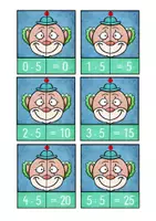 Vorschau - Unterrichtsreihen - 1x1 - 5er-Reihe - Karneval - Fasching - Legematerial - Freiarbeit - Seite 2
