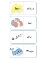 Vorschau - Arbeitsblätter - Materialpaket "Lesen von Anfang an 3: A, E, I, O, L, M, N, P, T, S, W" - Seite 3
