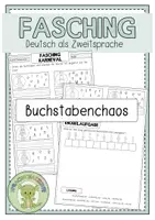 Vorschau - Arbeitsblätter - FASCHING Buchstabenchaos - Seite 2