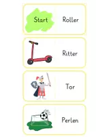 Vorschau - Stationenlernen - Lesen von Anfang an: Domino 4 - Seite 2