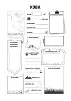 Vorschau - Arbeitsblätter - Kuba Steckbrief - Seite 1