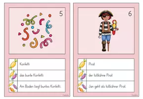 Vorschau - Arbeitsblätter - Schleichdiktat - Karneval / Fasching (1.-2.Klasse) - Seite 3