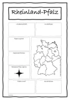 Vorschau - Arbeitsblätter - Bundesländer Steckbrief - Rheinland-Pfalz - Deckblatt