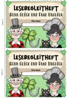 Vorschau - Arbeitsblätter - Lesebegleitheft: Herr Glück & Frau Unglück (Klasse 2) - Seite 1
