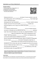 Vorschau - Arbeitsblätter - Arbeitsblätter zum Thema "Mohammed" + Lösung & Fragen & MP3 + Mindmap + Infografik - Deckblatt