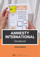 Vorschau - Arbeitsblätter - Amnesty International: Steckbrief (9 Kategorien) - Deckblatt