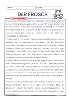 Vorschau - Text - Frosch - Informationen zum Frosch - Seite 3