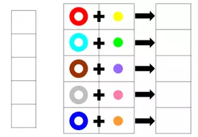 Aperçu - Apprentissages en autonomie - Combinaisons 2 éléments - Niveau 1 - TSA - qeSKidi - Page 2