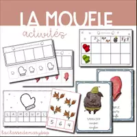 Aperçu - Feuilles d'exercices - La moufle - activités - Page de couverture