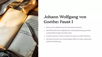 Vorschau - Stundenentwürfe - Faust I Unterrichtsmaterial & Klausuren – Prolog, Nacht, Studierzimmer und Walpurgisnacht - Seite 1