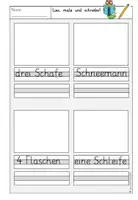 Vorschau - Arbeitsblätter - Lies, male und schreibe! (Kl. 1) Teil 7 "sch" - passend zu Flex und Flora - Seite 2