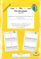 Vorschau - Arbeitsblätter - Lies, male und schreibe! (Kl. 1) Teil 10 "B/b" - passend zu Flex und Flora - Deckblatt