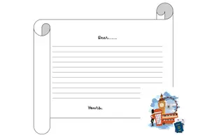 Vorschau - Arbeitsblätter - LONDON: Writing a letter from London - Seite 2