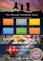 Vorschau - Spiele - Friendship Guessing Game (Telepathy Game) (More!3 Unit 7) - Deckblatt