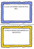 Vista previa - Hojas de trabajo - Endevina què és! - página 3