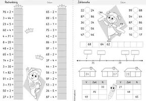 Vorschau - Arbeitsblätter - Wochenheft Mathe 5 (Zahlenraum 100) - Seite 3