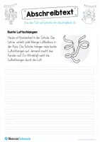 Vorschau - Arbeitsblätter - 10 Abschreibtexte zum Fasching & Karneval - Seite 3