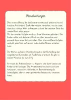 Vorschau - Arbeitsblätter - Gemischte Lese-, Mal-, und Schreibaufgaben 12. Teil (Kl.1) - für Flex&Flora - Seite 1