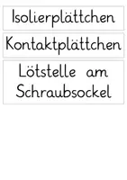 Vorschau - Präsentationen/Tafelbilder - Glühlampe / Strom: Teile & Aufbau (Tafelmaterial) - Sachunterricht - Kl. 3/4 - Seite 3