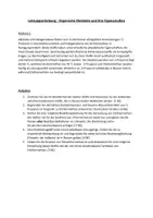 Vorschau - Test - Test zu organischen Stoffen und Sr Reaktionen - Deckblatt