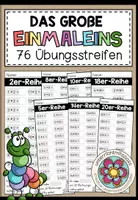 Vorschau - Arbeitsblätter - DAS GROßE EINMALEINS - Übungsstreifen (Arbeitsblätter) - Deckblatt