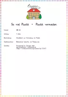 Vorschau - Arbeitsblätter - Plastikmüll / Earth Day: Plastik vermeiden (Arbeitsblatt) - Sachunterricht - Kl. 3/4 - Seite 3