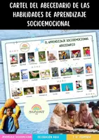 Vista previa - Decoración del aula - Abecedario de Emociones | Póster de Educación Emocional para el Aula (A4 - PDF) - Portada