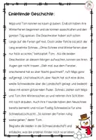 Vorschau - Arbeitsblätter - Lesespaziergang - "Verschneite Winterferien" I Kl. 1/2 - Seite 2
