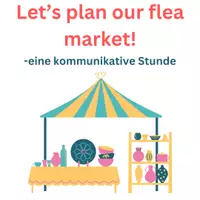 Vorschau - Stundenentwürfe - Stundenentwurf: Let's plan our flea market - Deckblatt