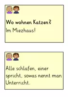 Vorschau - Arbeitsblätter - Witze zum Lesen und Abschreiben Kartei 2 - Seite 3
