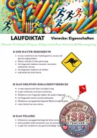 Vorschau - Arbeitsblätter - Laufdiktat: Vierecke (Eigenschaften Raute, Deltoid, Trapez) - Deckblatt