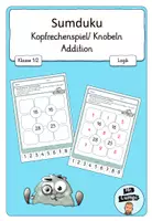 Vorschau - Arbeitsblätter - Sumdoku - Kopfrechnen und Knobeln Addition 6 - Deckblatt