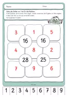 Vorschau - Arbeitsblätter - Sumdoku - Kopfrechnen und Knobeln Addition 6 - Seite 2