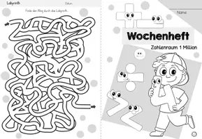 Vorschau - Arbeitsblätter - Zahlenraum 1 Million | Wochenheft 2 - Seite 1