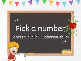 Vorschau - Spiele - Pick a number_Jahresrückblick & Jahresausblick - Seite 1