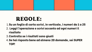 anteprima - Esercizi - MATEMATICA Quiz Calcolo a mente - Pagina 1