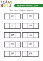 anteprima - Esercizi - MATEMATICA Numerazione_Prima e Dopo - Pagina 2