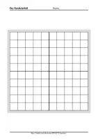 Vorschau - Arbeitsblätter - Hunderterfeld Hundertertafel leer kostenlos - Seite 1